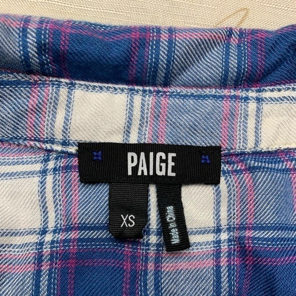 Paige flannel button down shirt - Picture 3 of 3